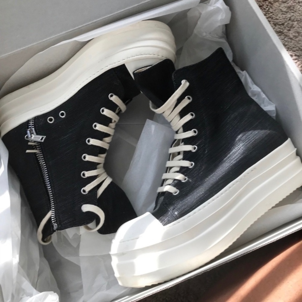 Rick Owens DRSKSHDW high tops